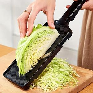 Manual Vegetable & Fruit Slicer, 1 Count Durable Plastic Kitchen Tool, Versatile Vegetable Chopper for Cabbage, Onions, Potatoes, Kitchen Accessories
