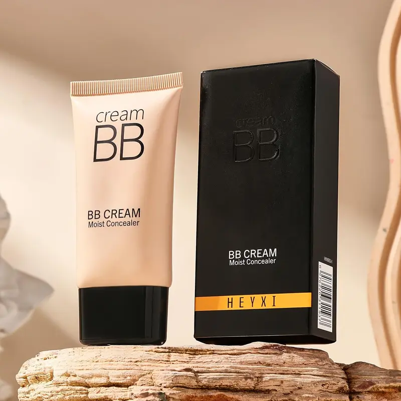 Waterproof BB Cream Full Coverage Concealer, Natural/Ivory 1.41OZ, Long Lasting Foundation Make Up, Oil Control, Even Skin Tone, Hide Pores, Christmas Gift 7
