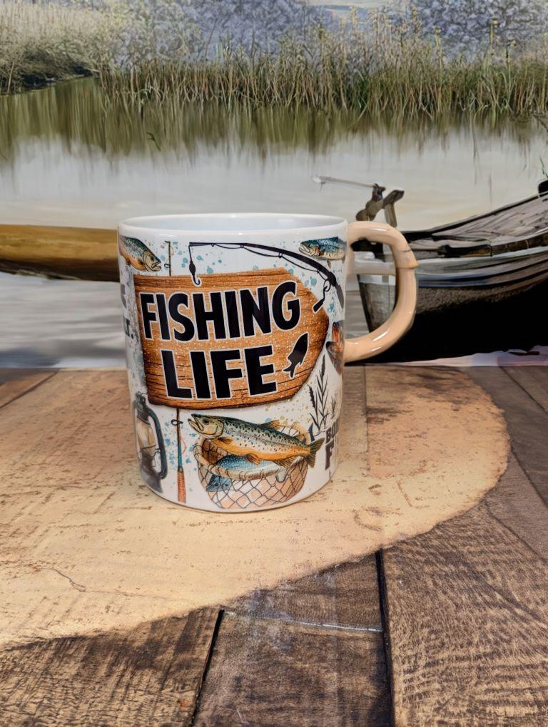 Product Introduction of Fishing Mug - Perfect for Coffee or Tea - Perfect for Outdoor Activities - Drinkware 1