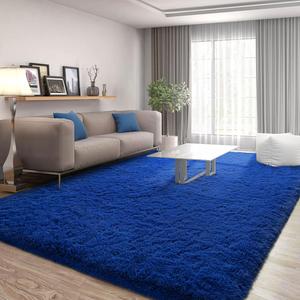 Solid Color Soft Floor Carpet, 1 Count Modern Universal Large Area Rug, Christmas Decor Indoor Comfortable Fluffy Rug for Living Room Bedroom, Durable Home Decor, Bedroom Decorations