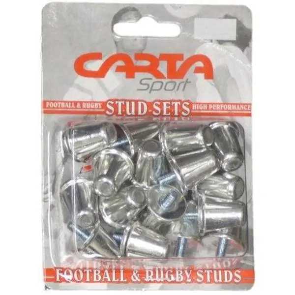 Aluminium Rugby Union Studs (Blister Pack Of 16) 0