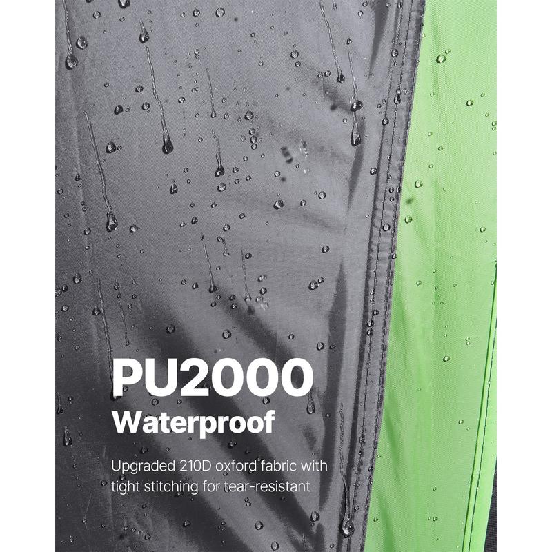 VEVOR Pickup Truck Tent, Fits 5.5-6.0 ft Truck Tents for Camping, Waterproof PU2000 mm 2-3 Person Sleeping Truck Bed Tent, Sturdy Truck Bed Camper Shell with Expandable Awning, Rainfly, Storage Bag 4