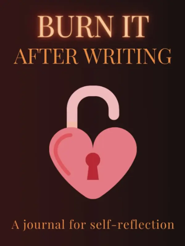 Burn It After Writing Journal: A book with 100 questions for self-reflection, awareness, discovery, healing and anti anxiety, self-help for teens and adults 0
