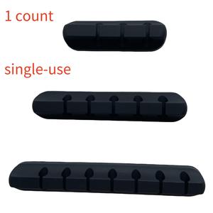 Desktop Cable Management Holder, 1 Set Silicone Cable Organizer, Cable Management Clip, Desk Organizer for Home Office, Office Accessories