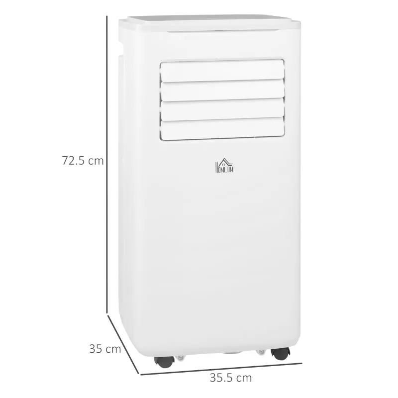 9,000-BTU - Portable Smart Air Conditioner 4-in-1 Dehumidifier, Fan with Remote, 24H Timer and Window Venting Kit 8