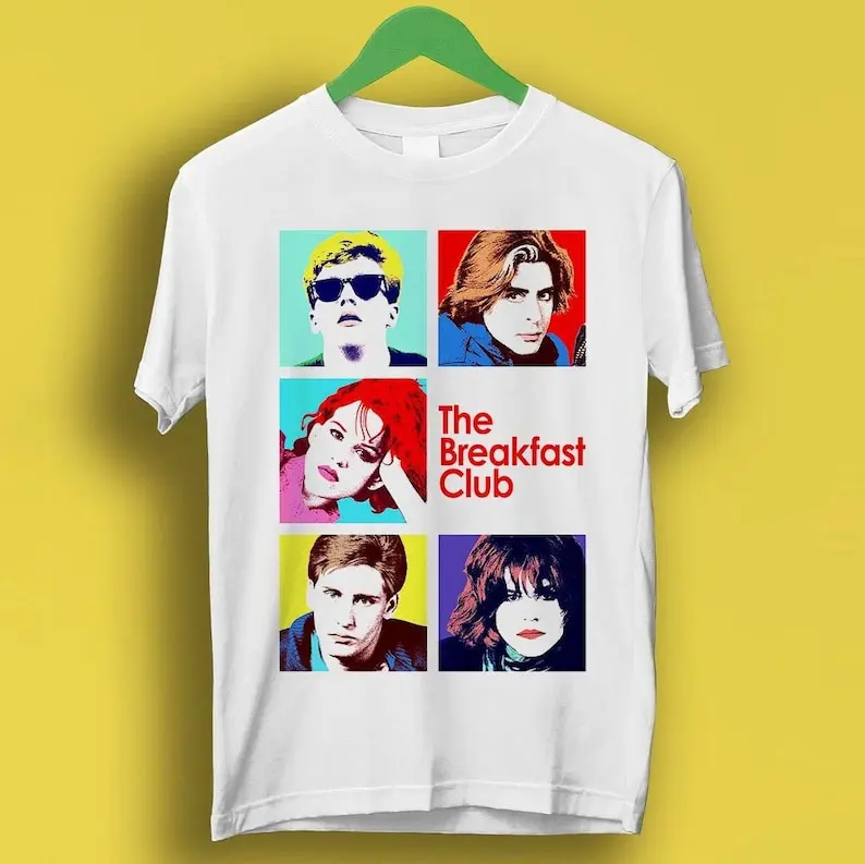 Breakfast Club Meme Gift Funny Tee Style Unisex Gamer Cult Movie Music  T Shirt 2157 0