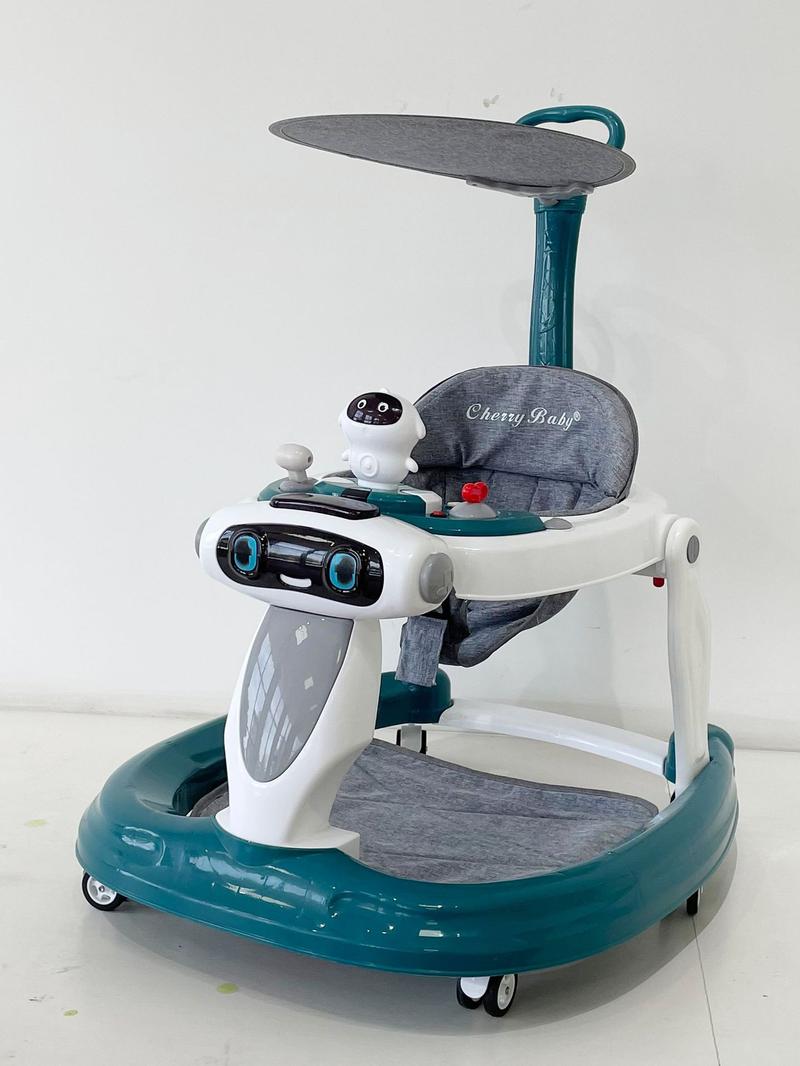 Product Introduction of Baby Walker Anti-O-leg Baby Children's Multi-functional Anti-rollover Walker 21