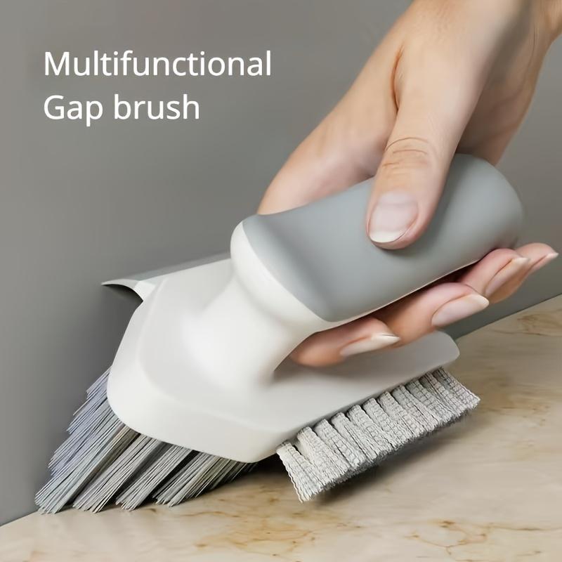 Product Introduction of 【SEENGHAR】 Versatile Triangular Cleaning Brush - No Dead Corner, Ideal for Bathroom, Kitchen, and Outdoor Use - Durable Plastic, Multi-Surface Scrubber 0