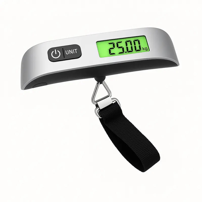 50KG DIGITAL TRAVEL PORTABLE HANDHELD LUGGAGE WEIGHING SCALES SUITCASE BAG 2