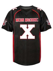 【plus Size】 Letter & Number Patched V Neck Football Jersey, Loose Casual Short Sleeve Sports Tee, Men's Top for Daily Wear, Athletic Top, Sporty Jersey, Active Top