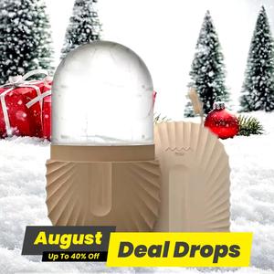 Portable Ice Face Roller Tools for Firming Skin, Face Lifting Roller Facial Massager Facial Cleansing Instrument, Skincare Gift, Daily Facial Mold Cube Ice Rollers, Essentials, Skincare Massage Gadgets, Soothing Ice Compress Skin Care Tool for Women