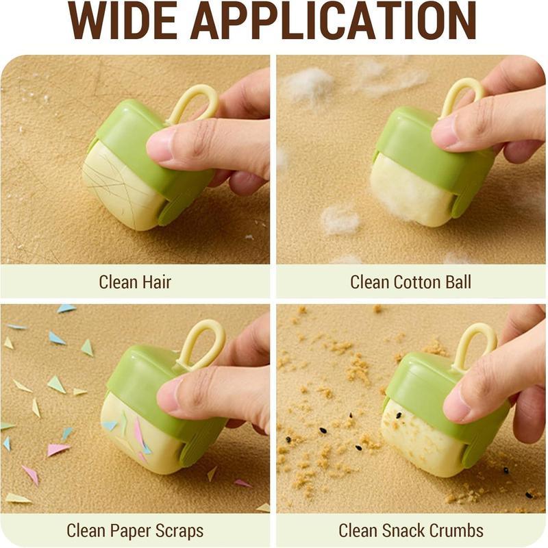 Buy 1 Get 1 free,Mini Lint Roller,Reusable Lint Remover,Washable Lint Roller,Portable Pet Hair Remover for Clothes,Travel Home 4