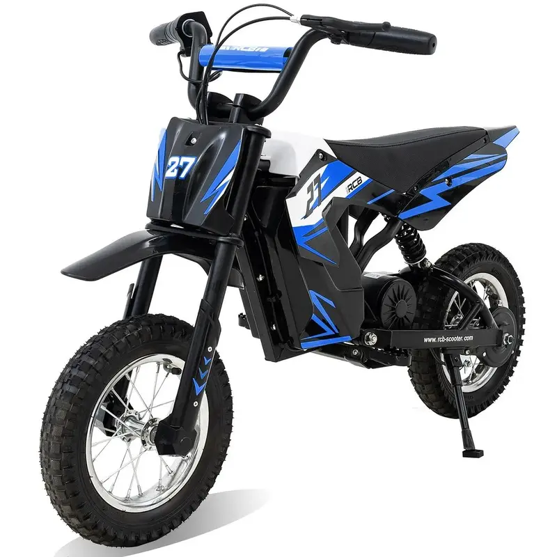RCB R9X 12" Kids Electric Motorcycle – 300W 36V Off-Road E-Bike 15.5 MPH Electric Dirt Bike for Ages 3-12 – UK 2
