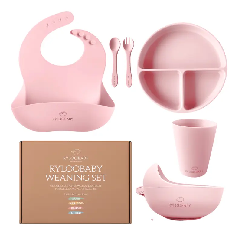 6-Piece Weaning Set - Blush 0
