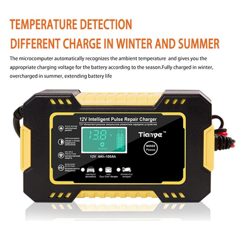 Car Jump Starter Portable 12V 24V Battery Charger Booster Emergency Power Bank 6