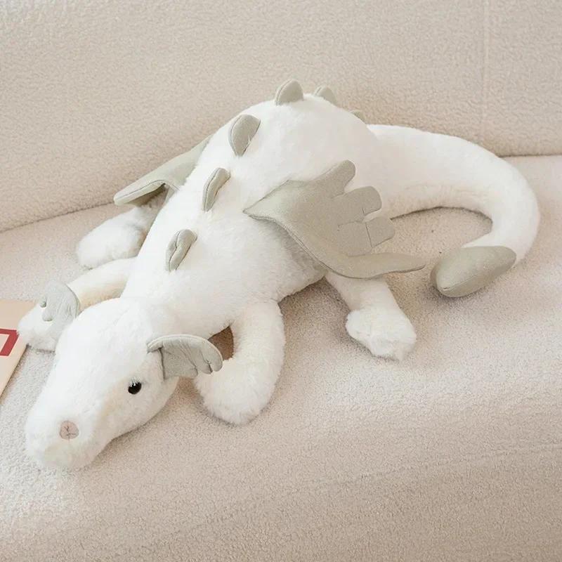 New Dragon Plush Toys Stuffed Dinosaur Flying Wings White Pink Green Blue Dragons PLushies Dolls Birthday Gift 7