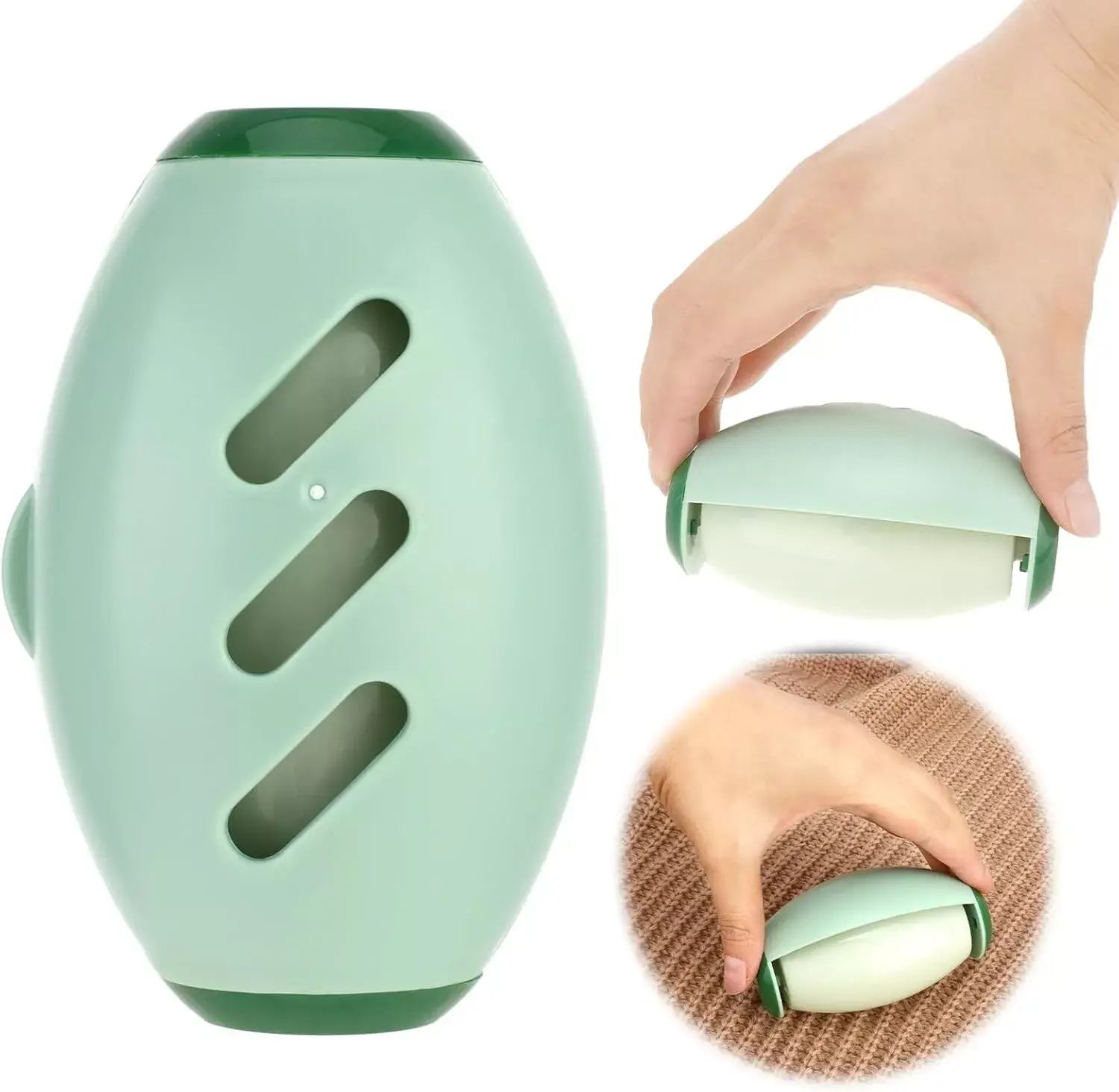 Reusable Lint Roller for Pet Hair, Mini Portable Fur Remover for Clothes