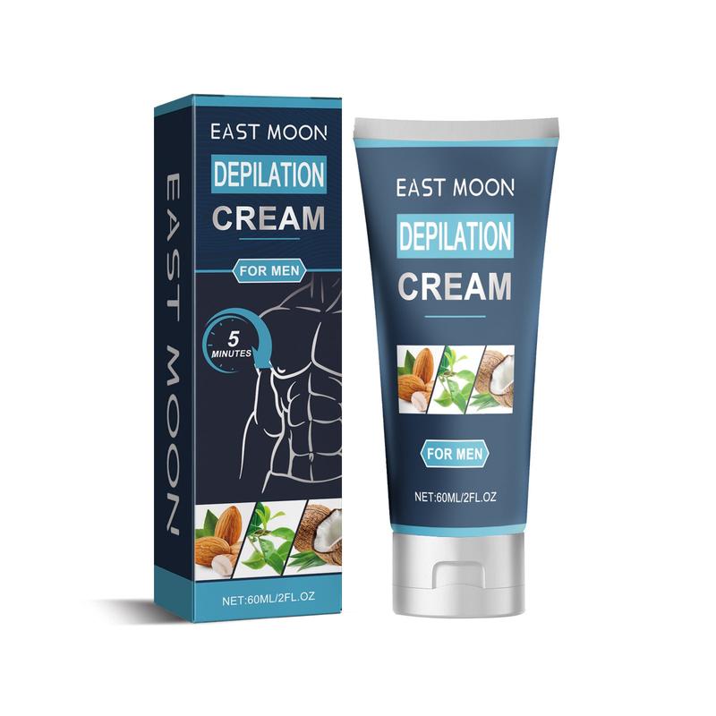 Men's Hair Removal Cream – Dry & Gentle Moisturizing Skin Body Care Coconut Smooth Wax 4