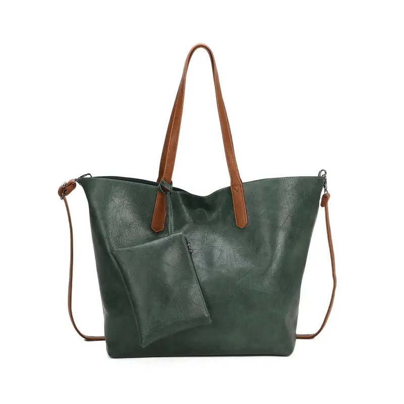 Large size 3 in 1 shoppers bag that comes with 1 large tote 1 medium size bag and 1 wallet 4