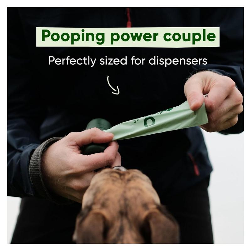 Beco Strong & Large Poop Bags - 60 Bags (4 Rolls of 15) - Unscented - Dispenser Compatible Dog Poo Bags, Multi 3