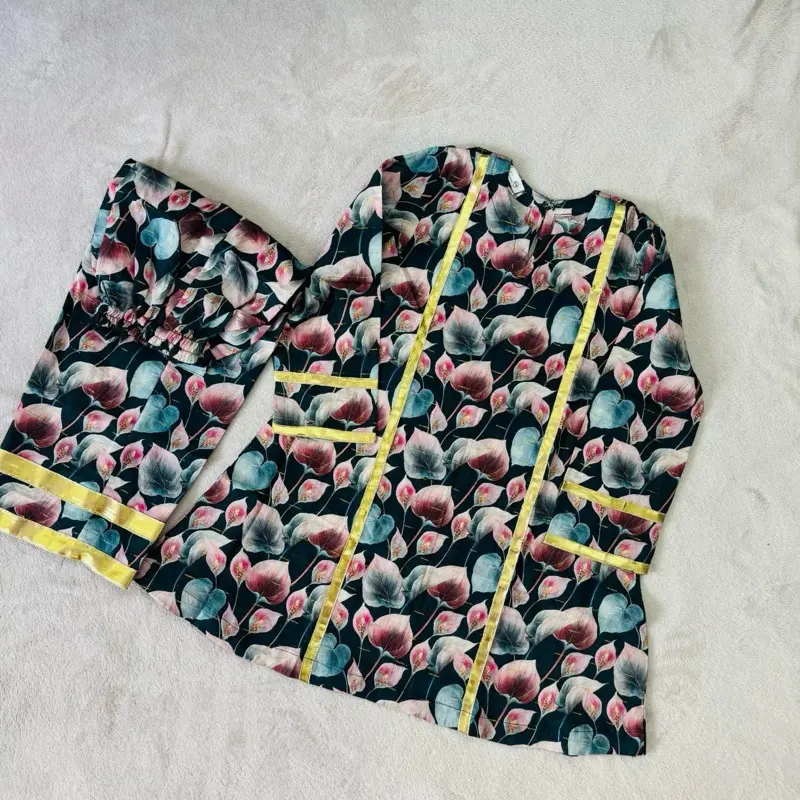 Girls Doria Lawn Traditional Suit Pakistani Summer Wear for Girls eid collection 2