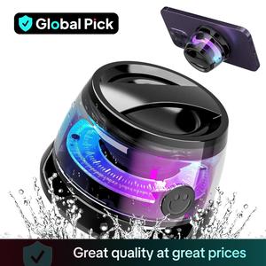 G300 Multifunctional Magnetic Speaker, Portable Rechargeable Loud Bluetooth-compatible Speaker with Rgb Light, Small Speaker for Camping, Parties and Desktop, Shower Speaker, Audio, USB Wireless Speaker Subwoofer