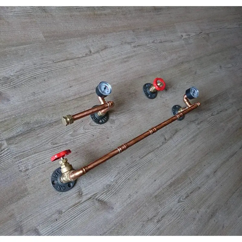 Steampunk Pipe Toilet Set 0