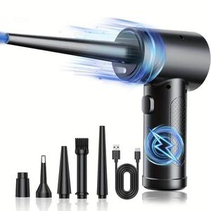 USB Rechargeable Air Duster, Cordless Blower, Multifunctional Car Cleaning Tool, Computer Keyboard Cleaning Tool, Suitable for Home Office