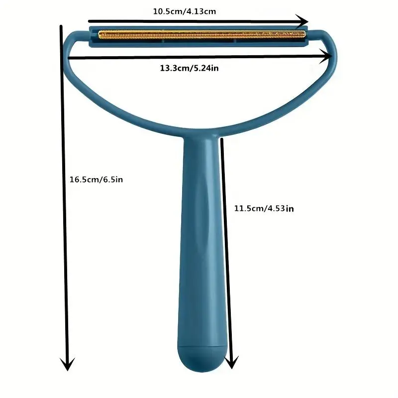 Portable Lint Remover - Double-Sided Cleaning Brush For Fabric, Clothes, Sweaters, And Coats - Efficiently Removes Pilling And Fur Balls 1