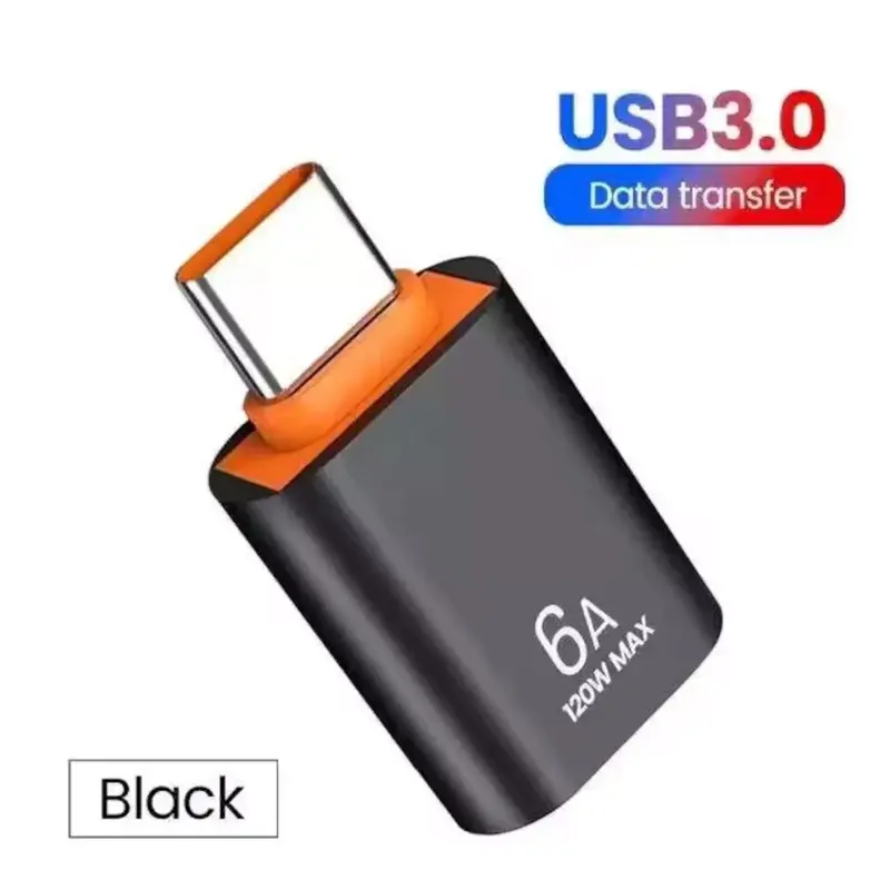 6A USB OTG Adapter USB 3.0 Otg ADapter Data Transfer USB-c Connector Phone Supplies for Smartphone Cellphone 2