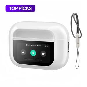 Wireless Earphone, In-ear Design Noise Cancelling Headphone with Touch Screen, Stereo Sound Bluetooth-compatible Multifunctional Earbuds for Gaming, Sports, Outdoor Travel, Mini Gadgets, True Wireless Headphones, Wireless Headset, White