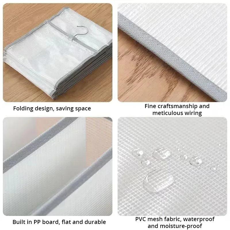 1pc Wardrobe Hanging Storage Bag Cabinet Organizer For Pants Socks T-Shirt Underwear Organizer Hanging Closet Organizer 7