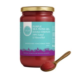 IRIE Purple Sea Moss Gel – 100% Natural Antioxidant-Rich Superfood | Immunity, Skin, and Gut Support
