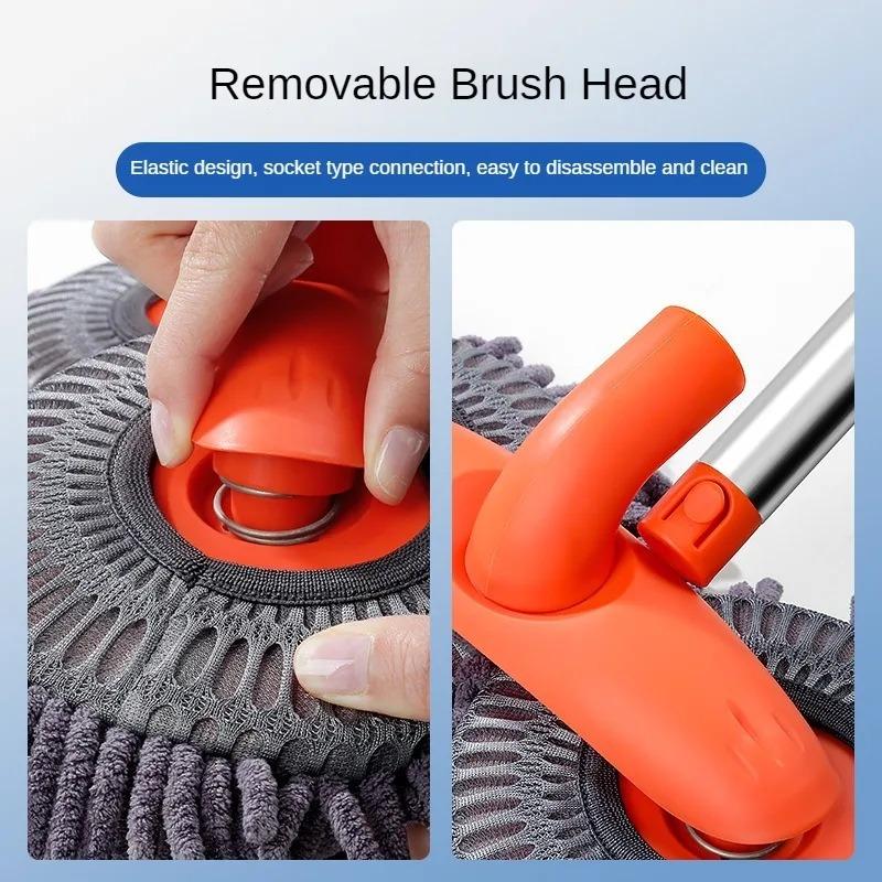 Double-Headed Car Wash Mop – Telescoping 3-Section Foam Brush for Roof, Windows & Vehicle Cleaning 3