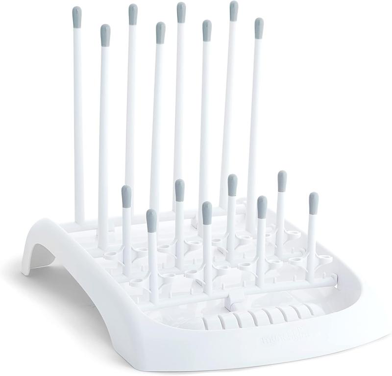 Fold Deluxe Baby Bottle Drying Rack & Holder | Dishwasher Safe| Baby Bottle & Water Bottle Drying Rack | Bottle Holder & Baby Bottle Rack | Baby Bottle Stand for Washing Up 0