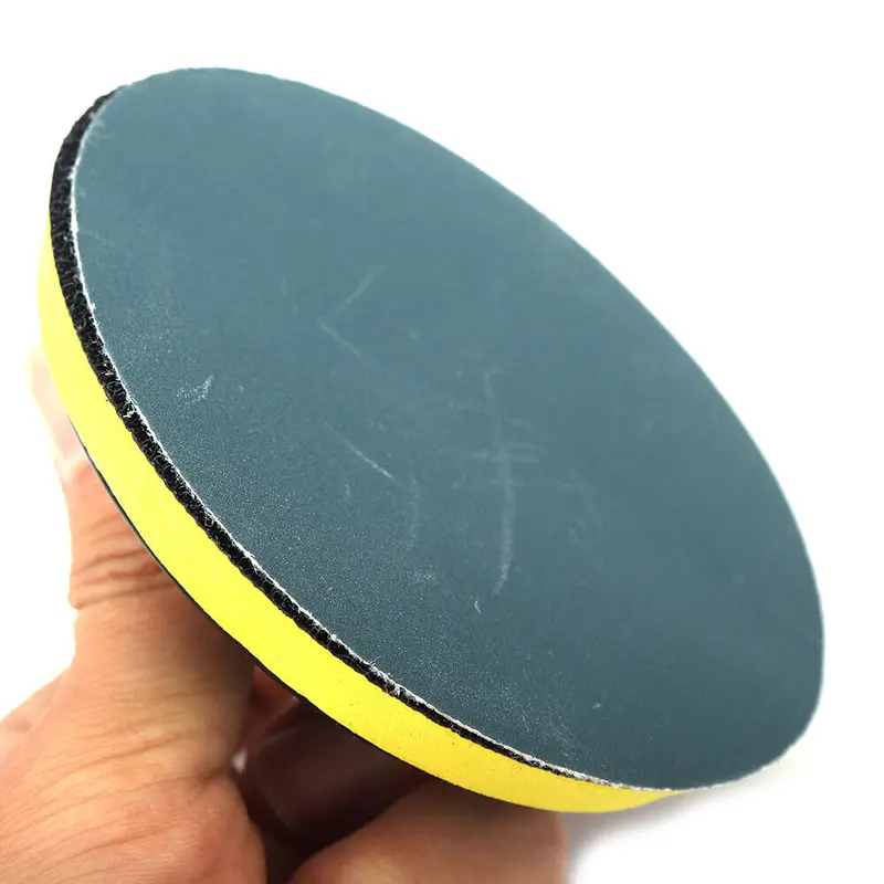 M14 150mm Self-adhesive Hook Loop Backing Plate Sanding Disc Buffing Pad UK 1