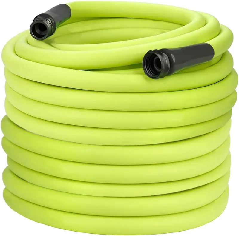 Hose Pipe, Heavy Duty Garden Hoses 100 Feet (31m), Flexible Hosepipes for Garden, Plant Watering System, Safe Drinking Water Hose with Swivel Handle (Bright Green) 0