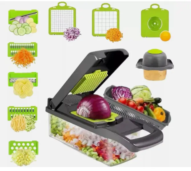 16-in-1 Vegetable Chopper Kitchen Mandoline Vegetable Cutter Slicer Fruit Dicer 0