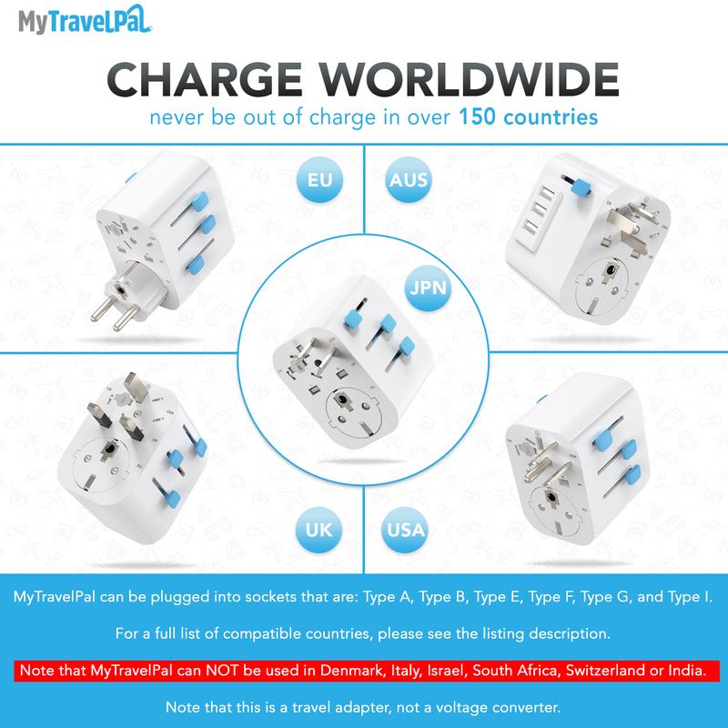 MyTravelPal® Pro: Universal Travel Adaptor 1