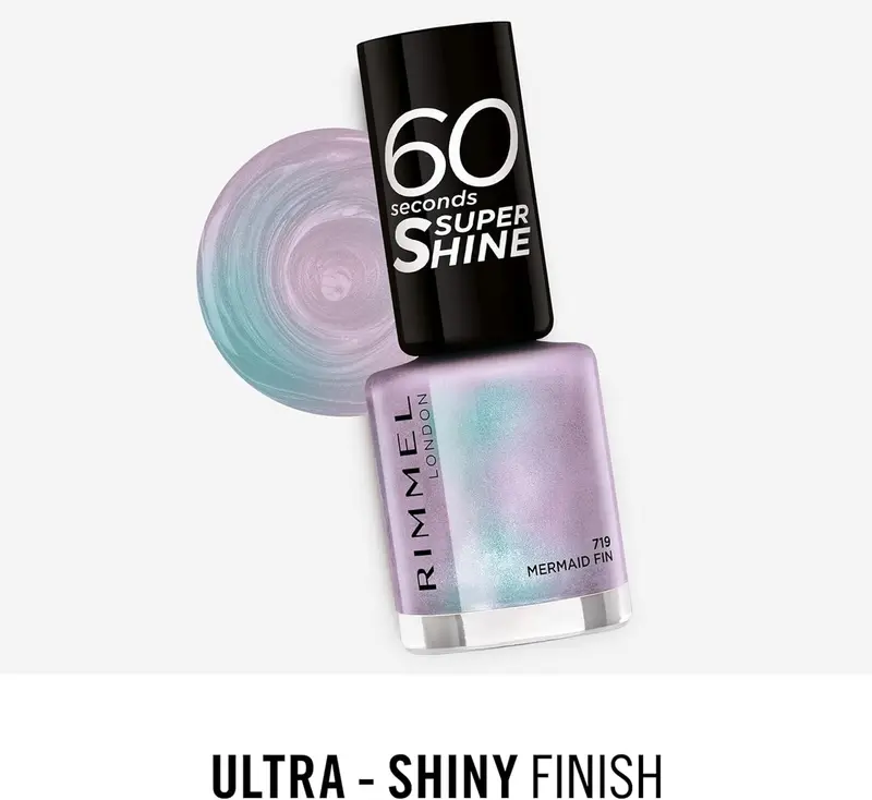 60 Seconds Super-Shine, 8ml, Mermaid Fin 4