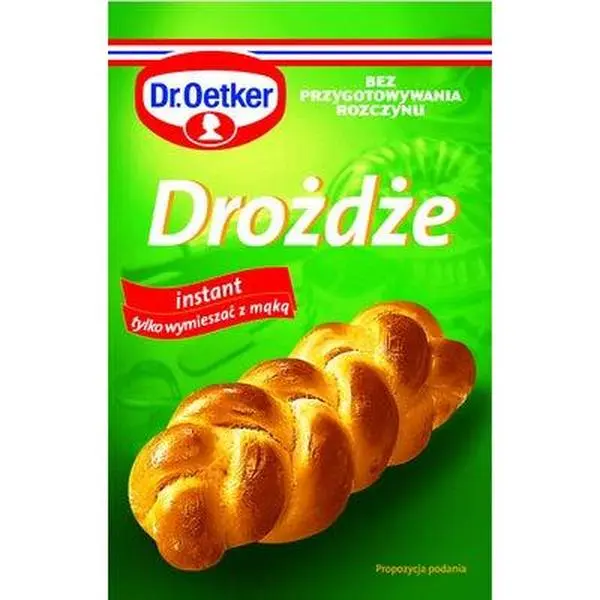 60-Pack of Dr. Oetker Instant Yeast – 7g Sachets for Quick and Reliable Baking Results Every Time 0