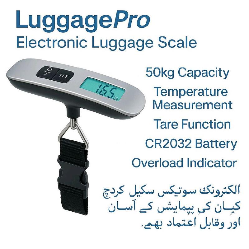 Electric Luggage Scale - Portable Travel Weighing Tool 4
