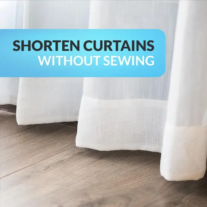 Ironing Hemming Tape, 30m Extra Strong Adhesive for Curtains, Fleece, and Fabrics, Quick & Easy Iron-On Hem Solution 2