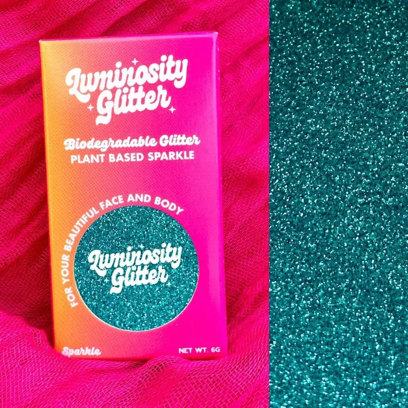 Turquoise Ultra Fine Eco Glitter 1