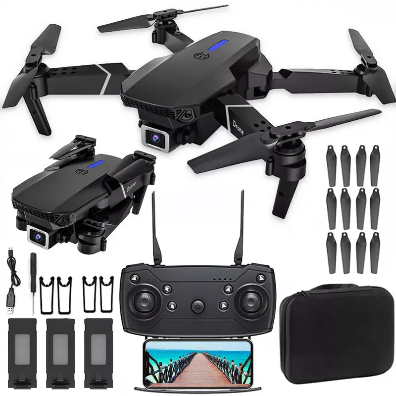 2025 New RC Drone With 4K HD Dual Camera WiFi FPV Foldable Quadcopter 7