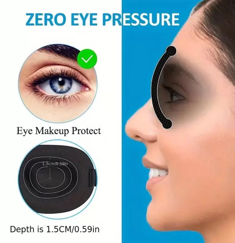 Soft Padded Sleep 3D Mask Eye Blackout Luxurious Blindfold Travel Eye Cover UK 3