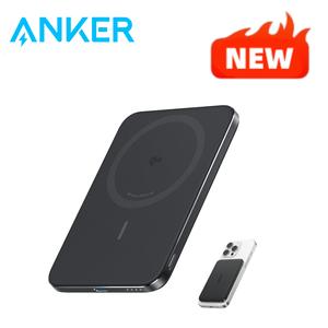 Anker Nano Power Bank, Ultra-Slim 5,000mAh Magnetic Battery Pack, Qi2 Certified 15W Max Ultra-Fast MagSafe-Compatible Portable Charger, Ergonomic Design, For iPhone 16/15/14/13/12 Only