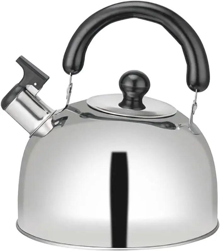Ram 3L Heavy Duty Camping Whistling Kettle Camping Kettle for Gas Stove Travel Camping Holiday Portable Teapot Kettle 3 litres 7