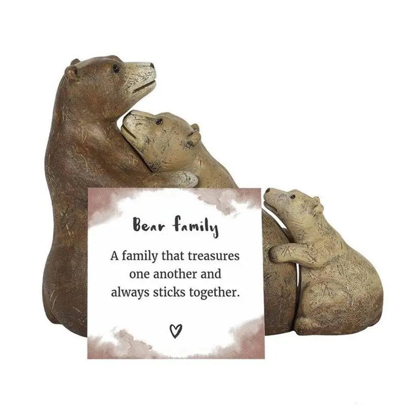 The Three Bears Family | Bear Ornament Decor Father 1