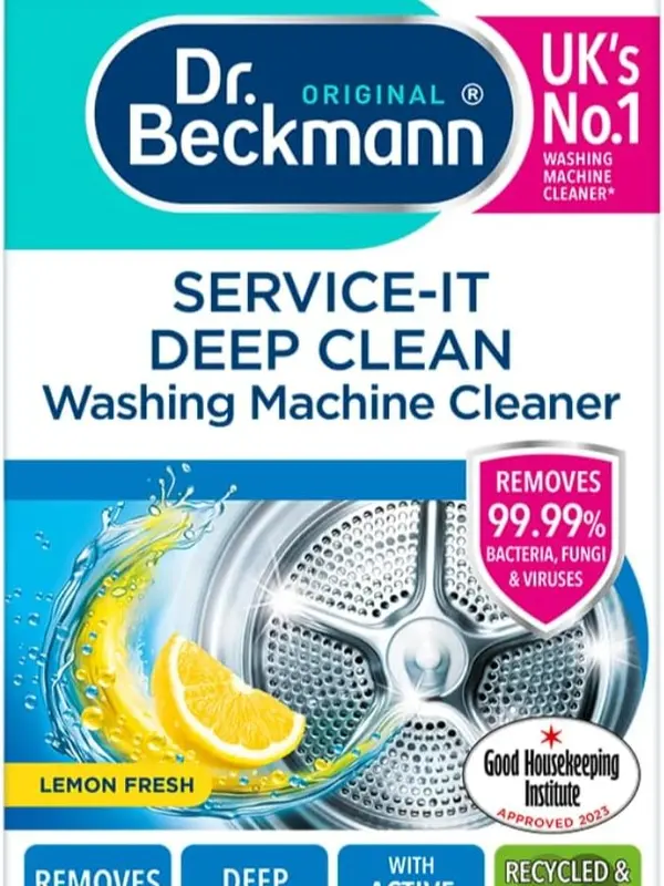 Dr. Beckmann Service-it Deep Clean Washing Machine Cleaner | Removes 99,99 % of bacteria and fungi and viruses | eliminates bad odours | 250 g 0